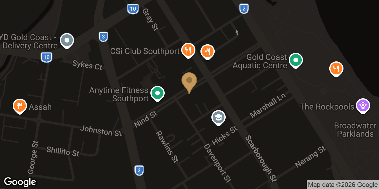 Map showing the location of 38 Lily Massage