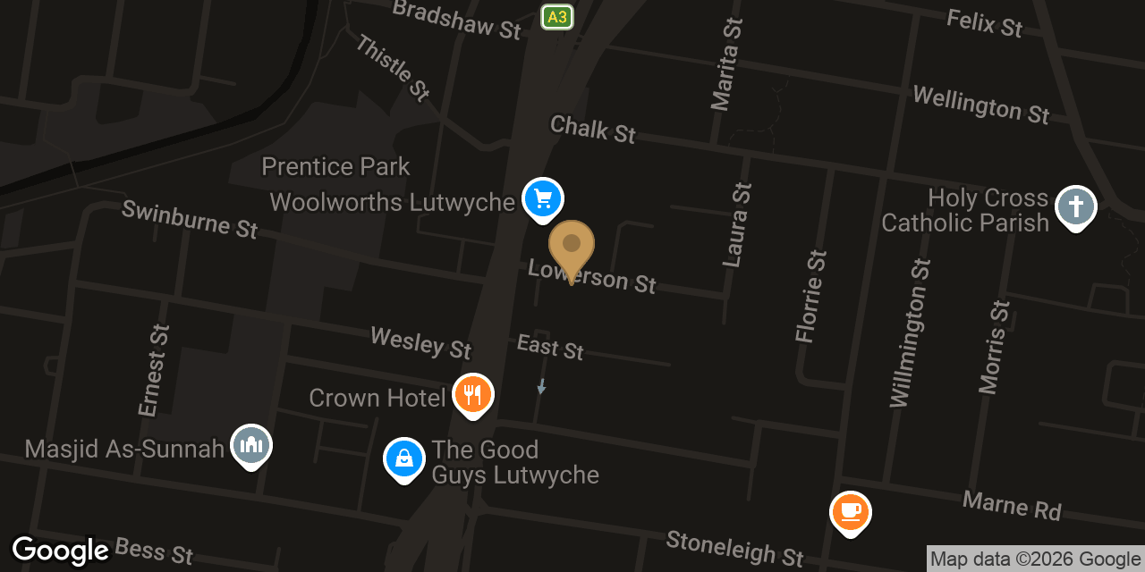 Map showing the location of 7 Star Massage and Spa