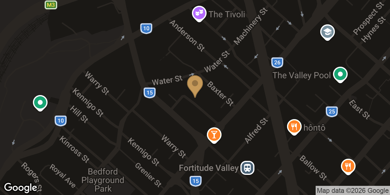 Map showing the location of Amelia Massage