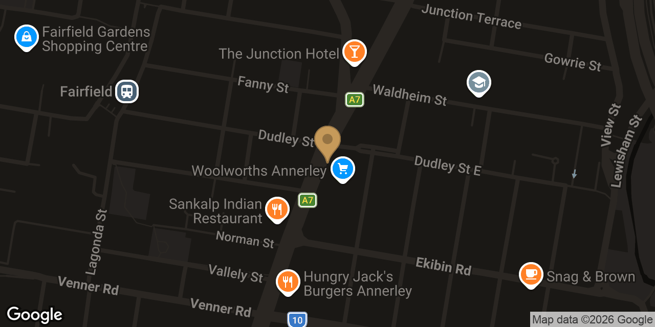 Map showing the location of Angle Paradise Massage