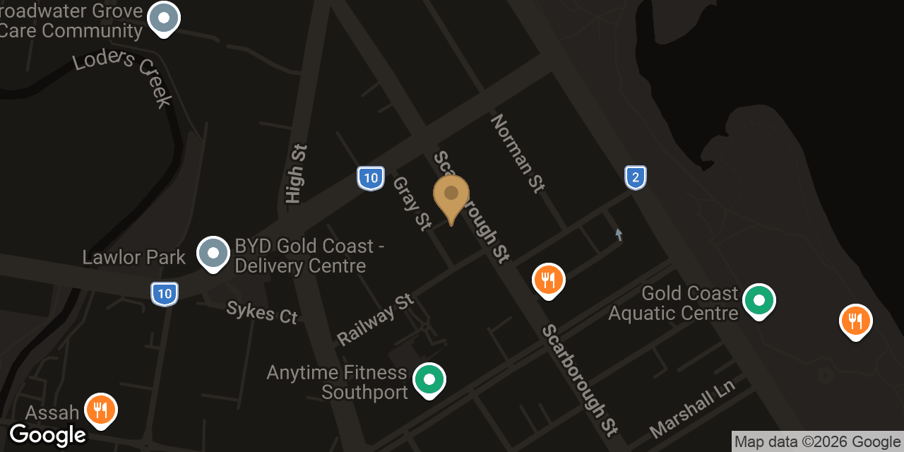 Map showing the location of Body Sensual Massage
