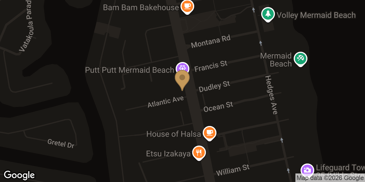 Map showing the location of Carnation Massage