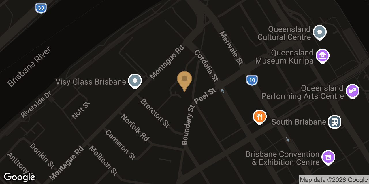 Map showing the location of Ella Brazilian Massage