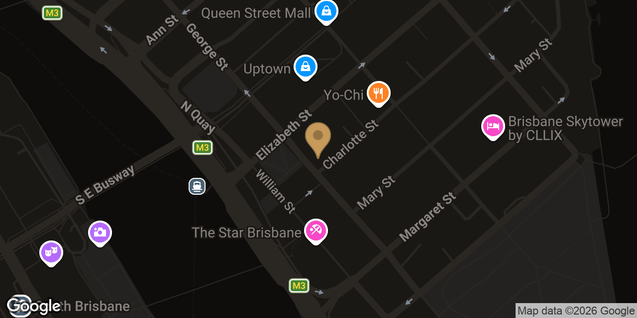 Map showing the location of Four Seasons Relaxation