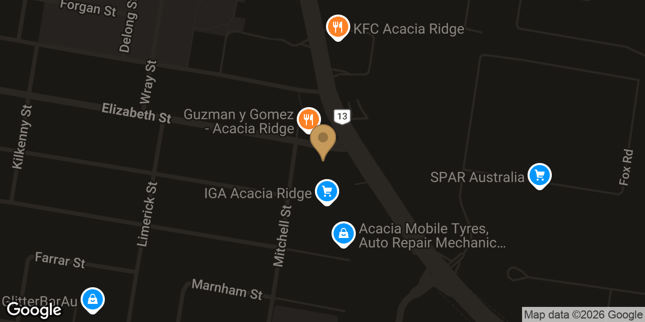 Map showing the location of Golden Spa Massage