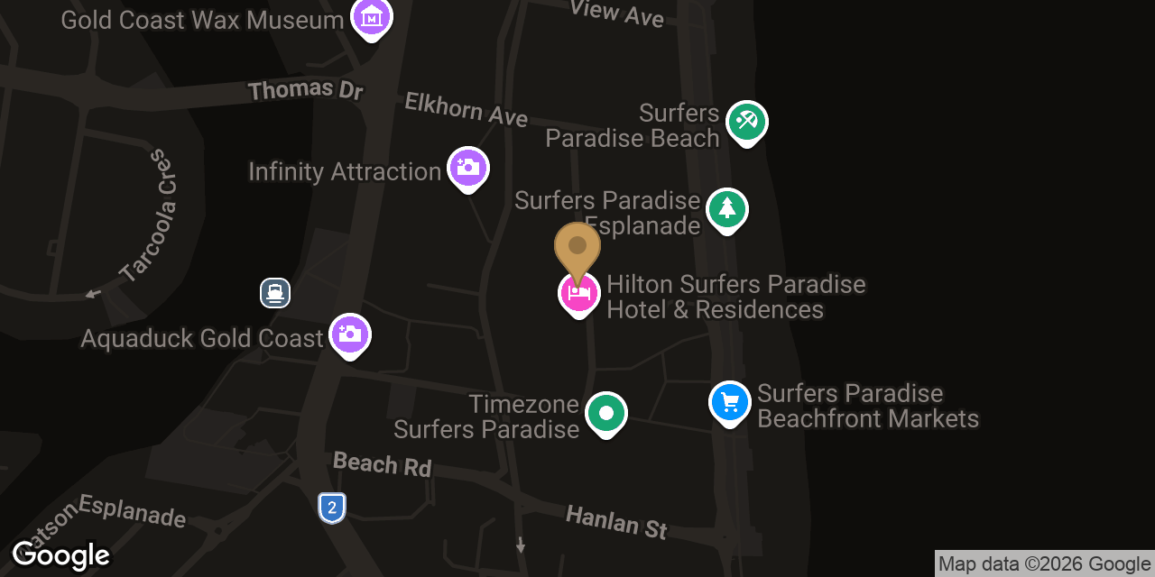 Map showing the location of Golden Touch Massage