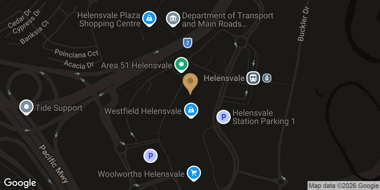 Map showing the location of Happy Feet Steam Massage