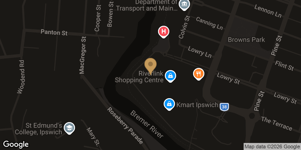 Map showing the location of Happy Feet Steam Massage Ipswich