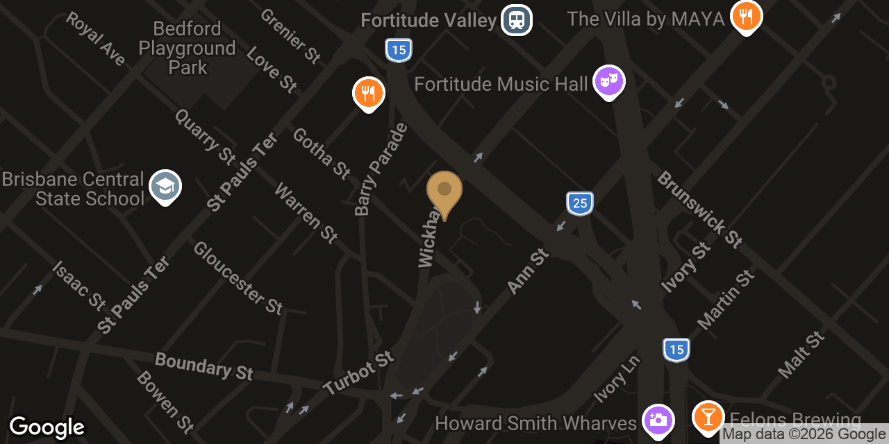 Map showing the location of Hydra Time Spa Massage