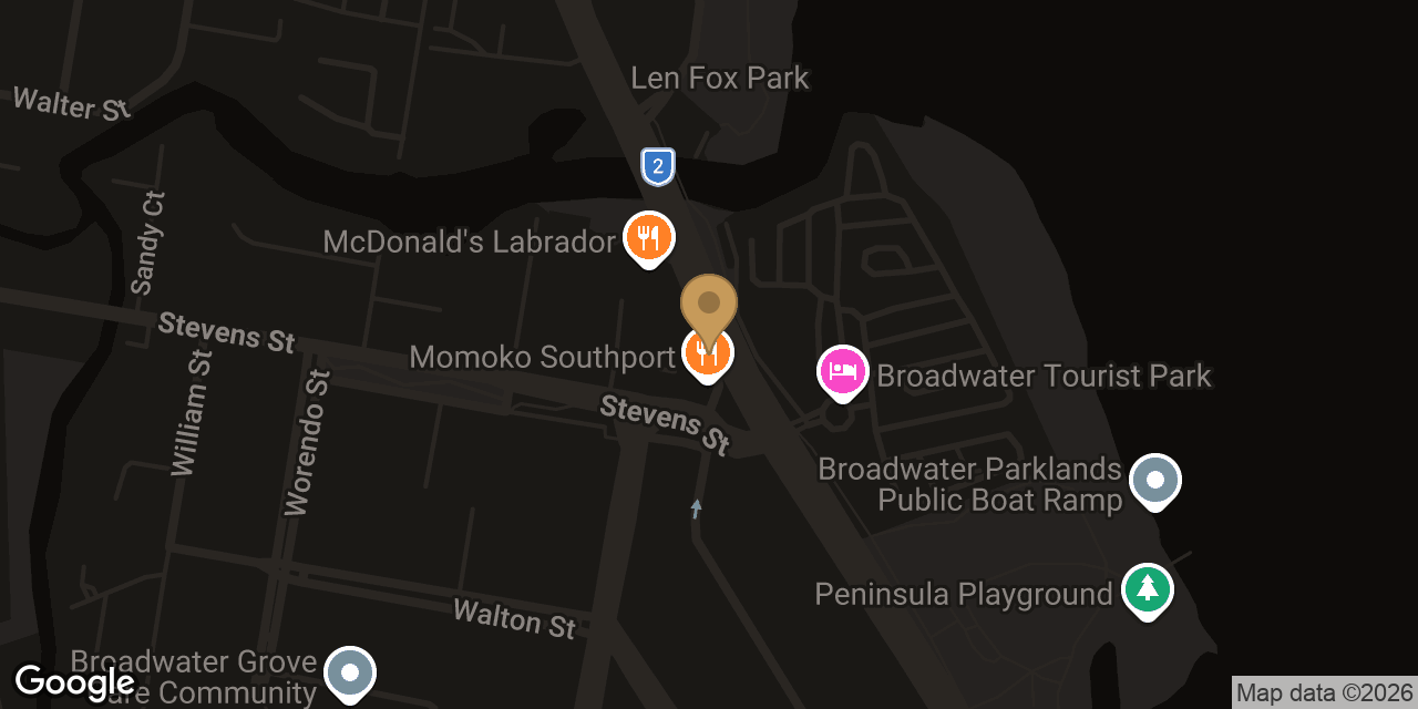 Map showing the location of Ling Massage Shop