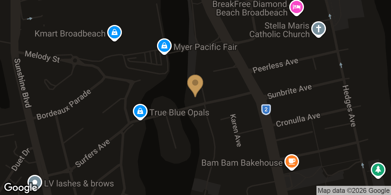 Map showing the location of Lotus Deluxe Massage