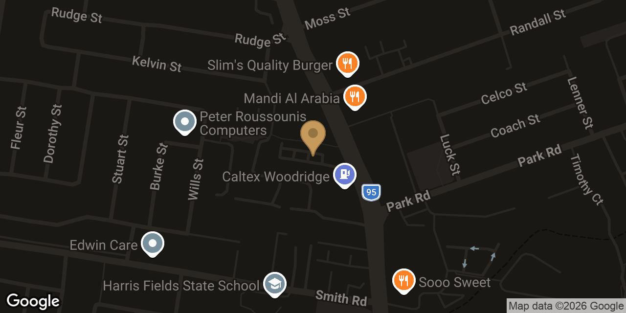 Map showing the location of Lydia Acupressure Massage