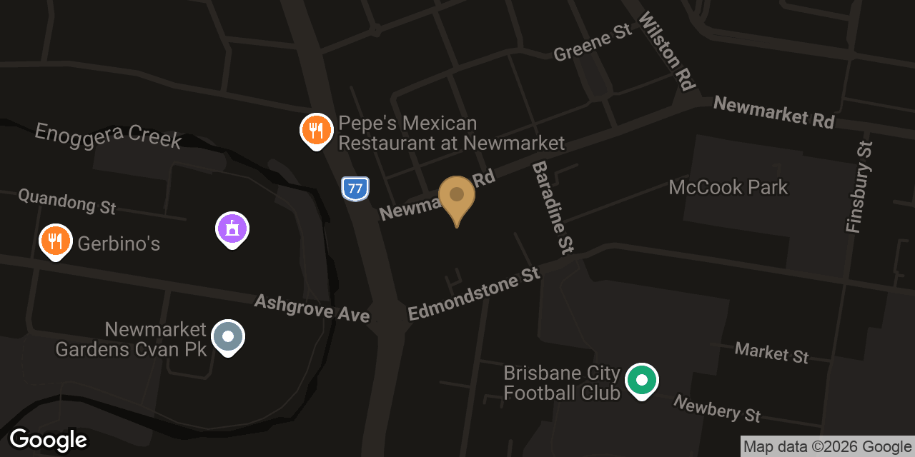 Map showing the location of Massage Inn