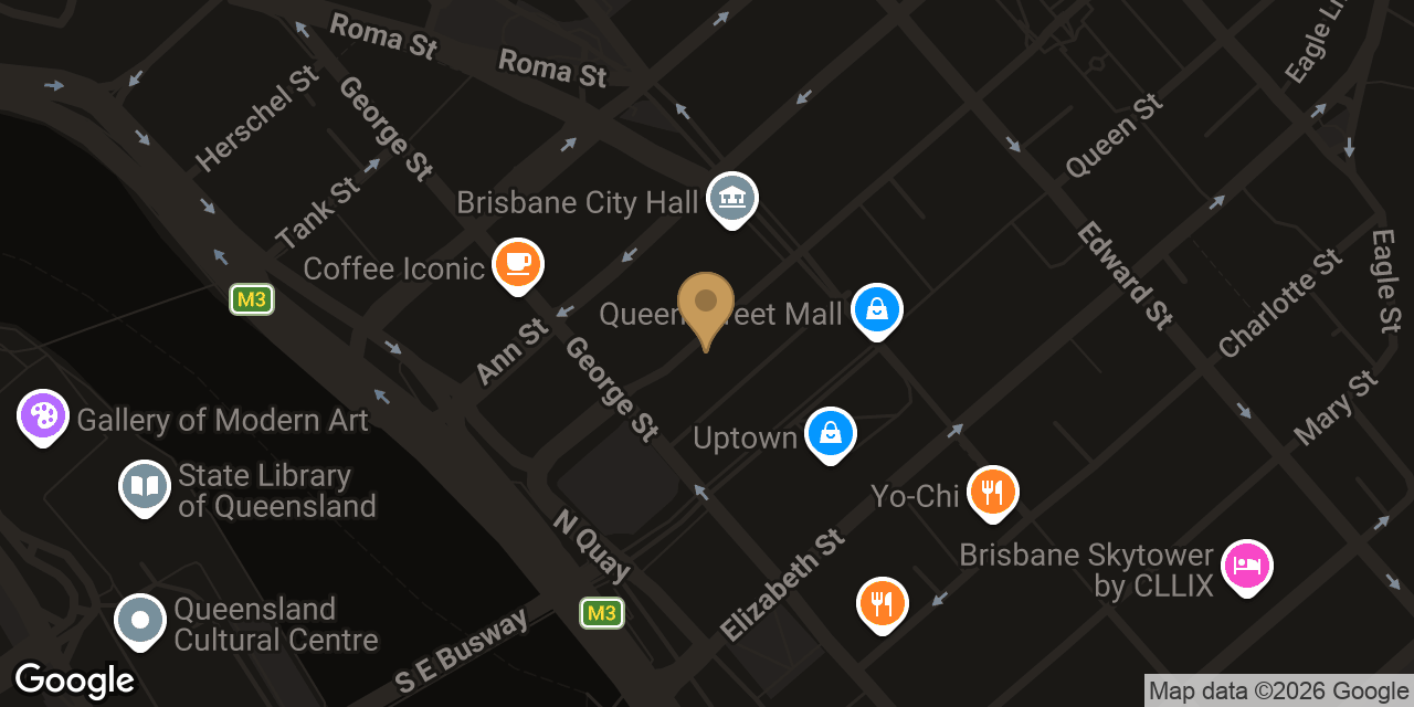 Map showing the location of Momoq Massage