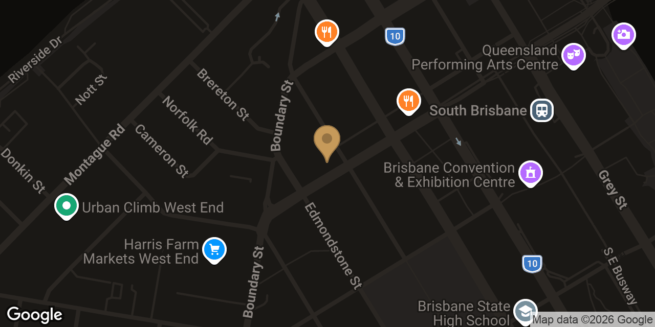 Map showing the location of Natural Massage