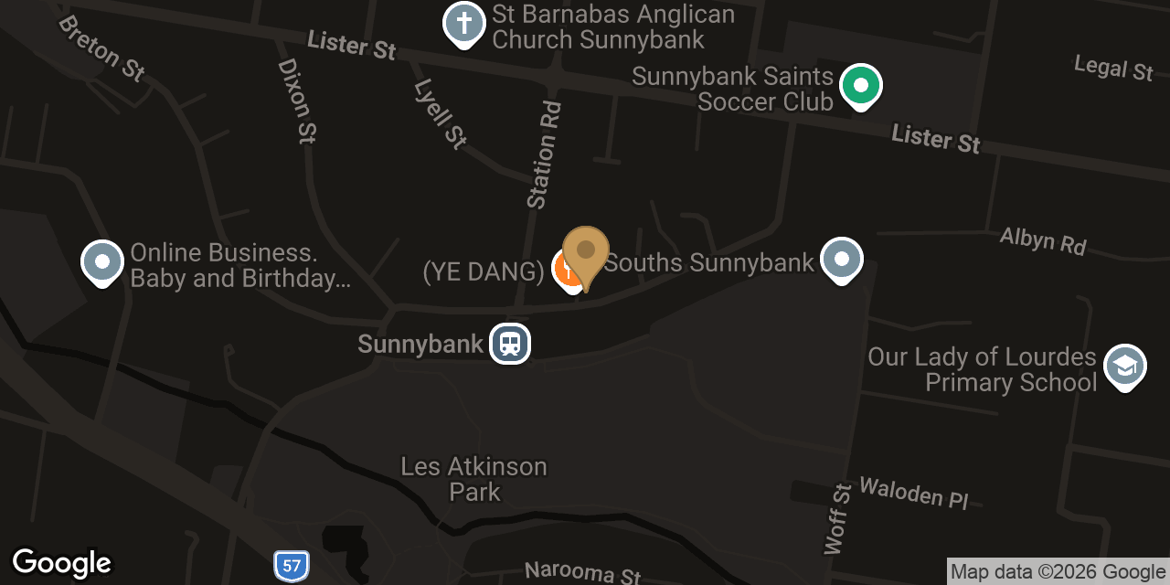 Map showing the location of NewBee Massage
