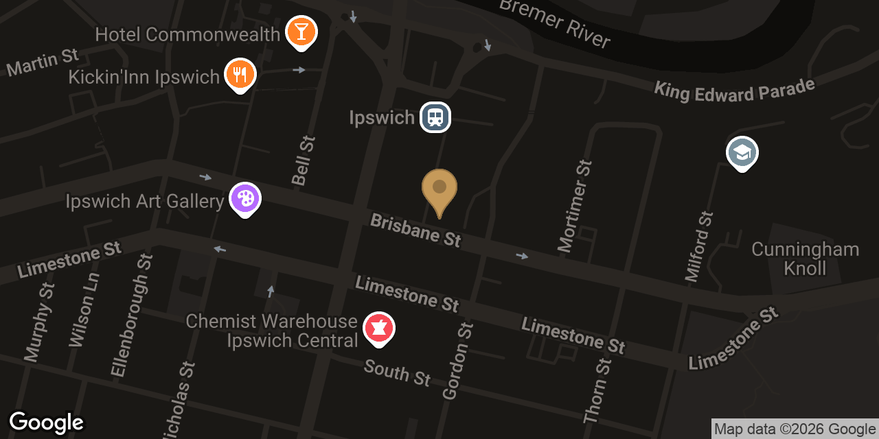 Map showing the location of Nice Orchid Massage