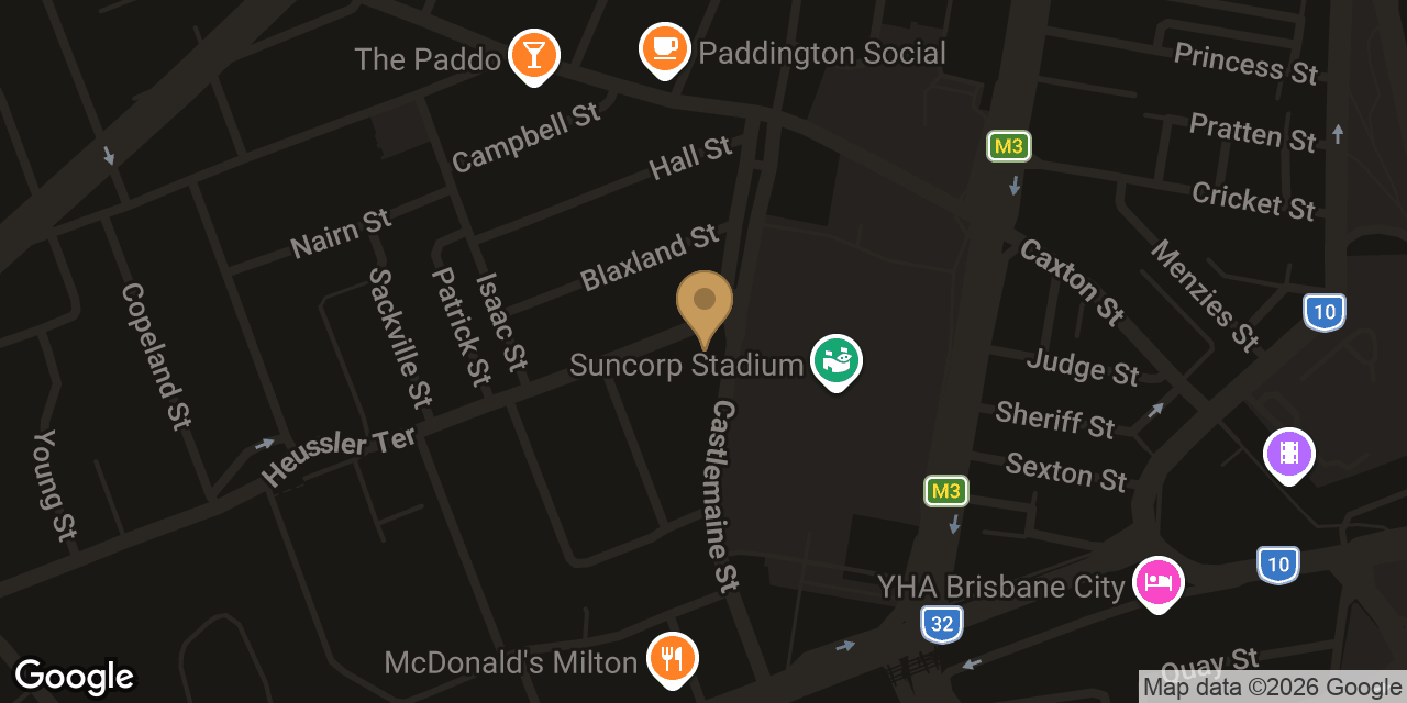 Map showing the location of Owl Little Secret