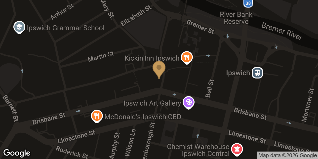 Map showing the location of Pink Crystal