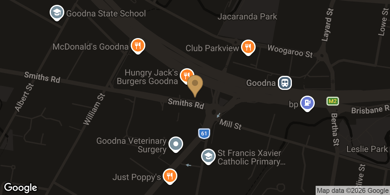Map showing the location of ShayLie Massage
