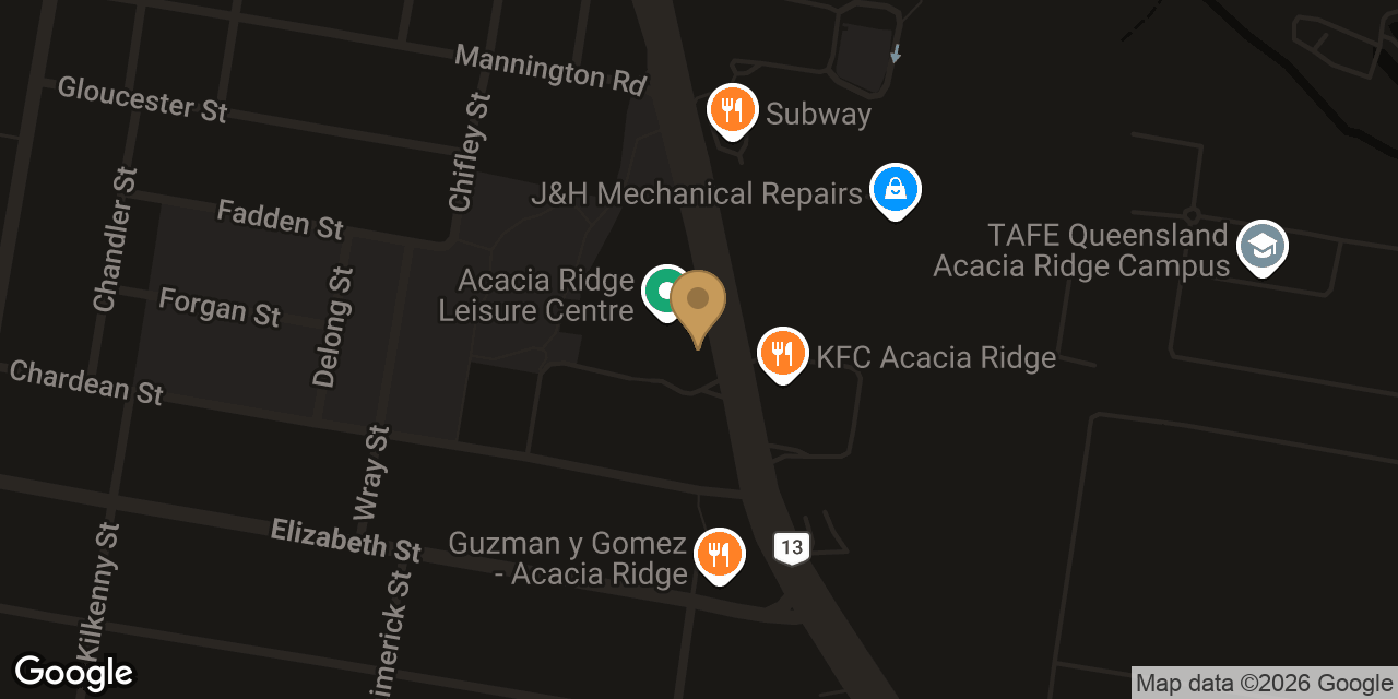 Map showing the location of Soft Day Spa Massage Acacia Ridge