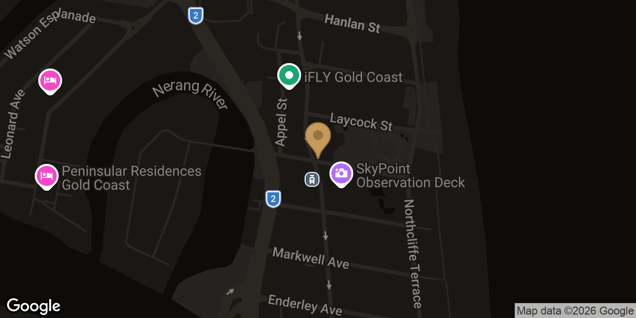 Map showing the location of Thai Massage Bua Daeng