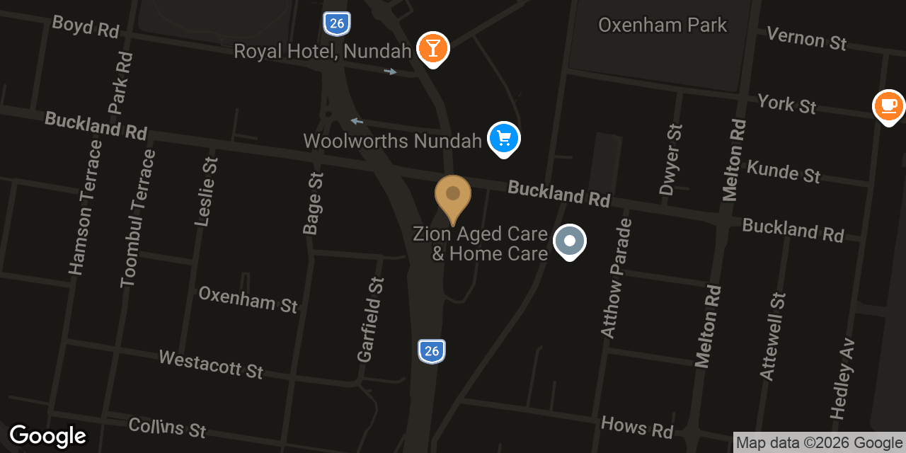 Map showing the location of VIP Magic Massage