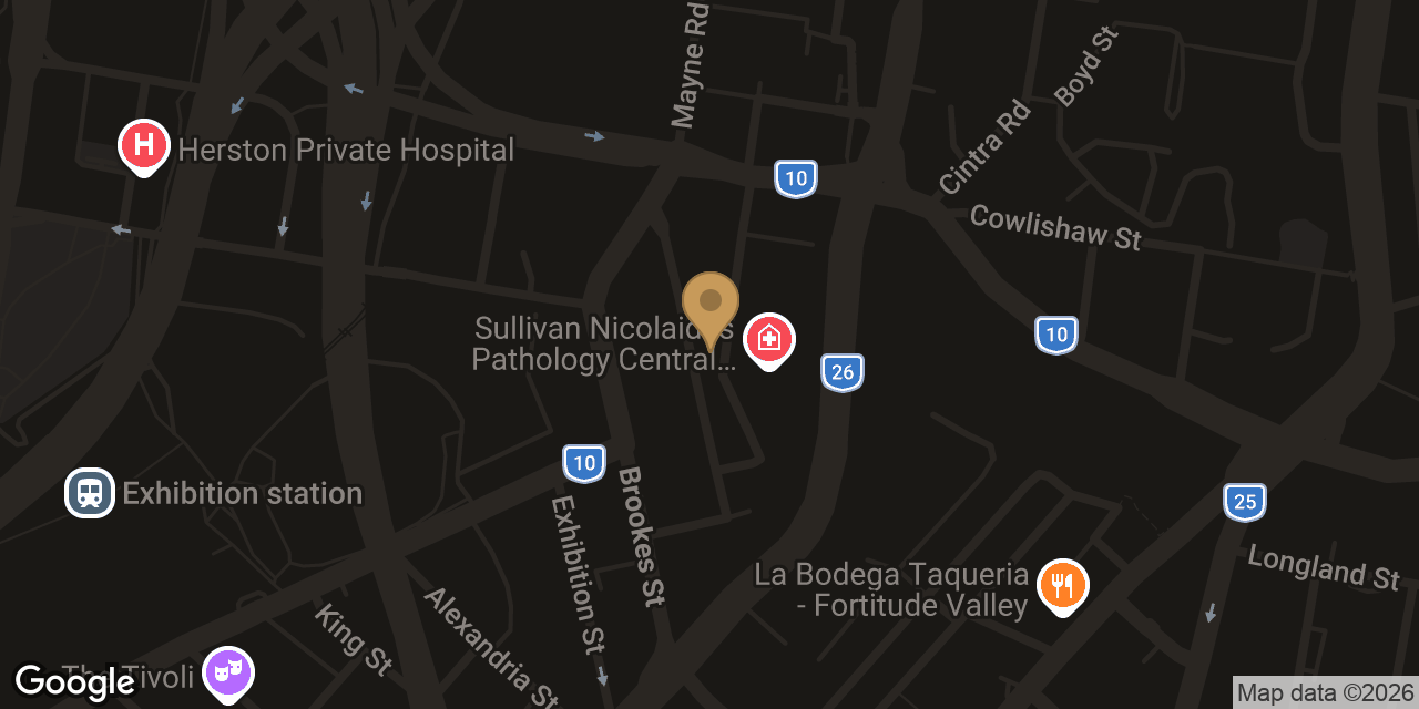 Map showing the location of Wet Spa & Sauna