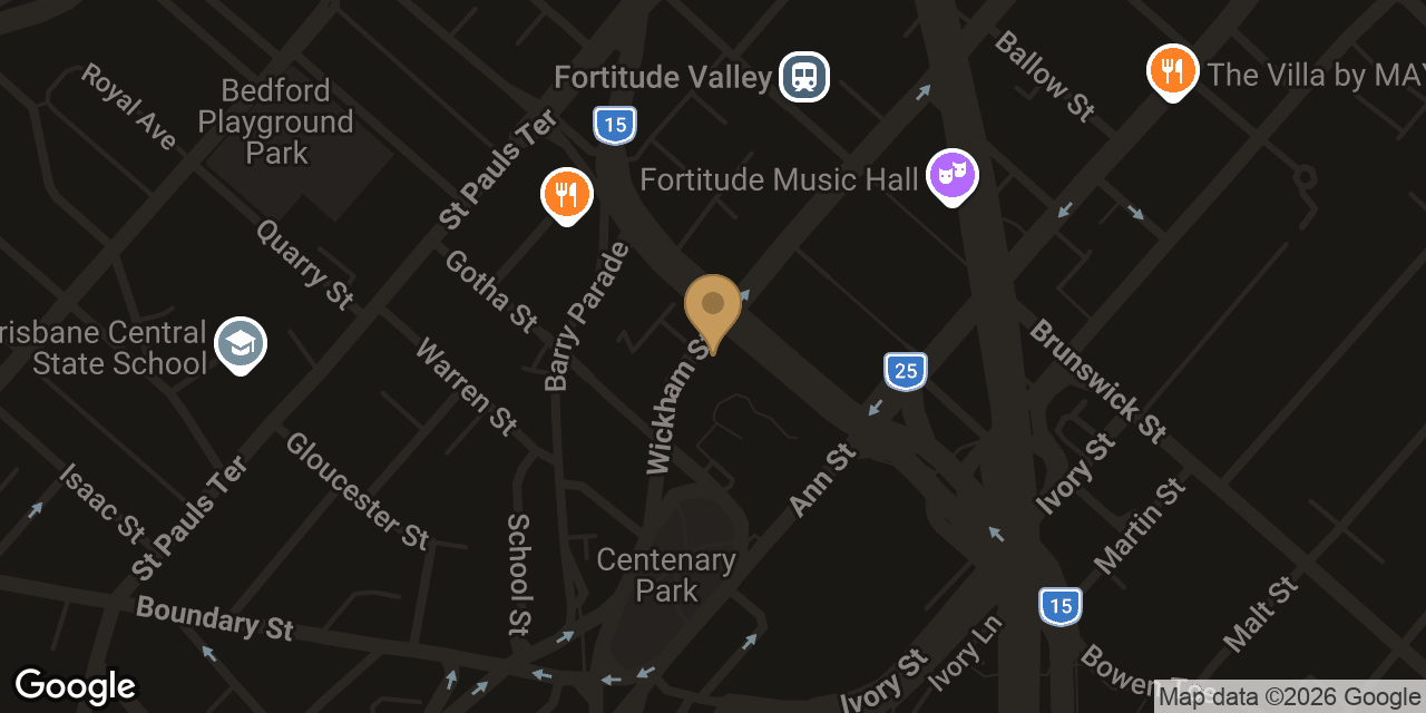 Map showing the location of Yooli Chinese Massage