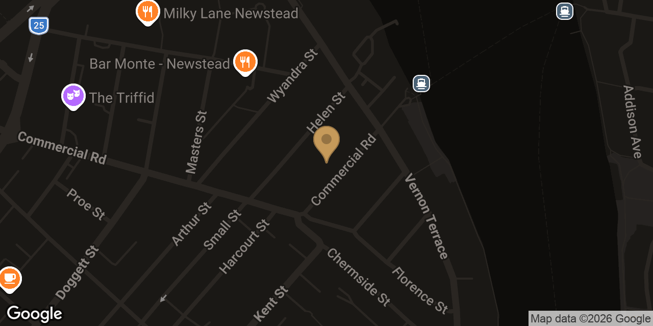Map showing the location of Zen Japanese Massage Platinum Teneriffe