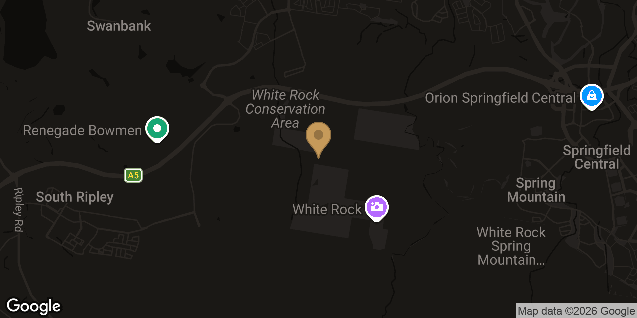 Map of sensual massage parlours in Redbank Plains
